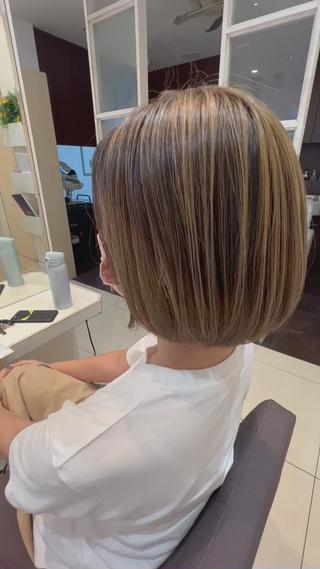 ショート カラー はだゆうき @hadadan08のヘアスタイル