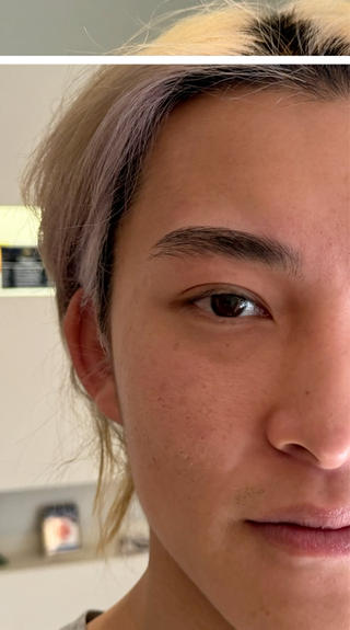 産毛を活かしたナチュラルブロウに