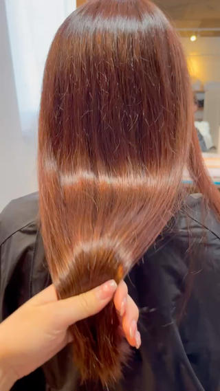ヘッドスパと一緒にすることでより浸透率もあがり
サラサラになります 