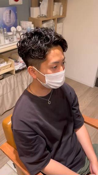 メンズ tata所属・メンズカット/ 外国人風/小嶺佑介のヘアスタイル