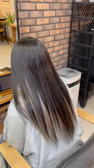 レイヤシルバーでクールに 