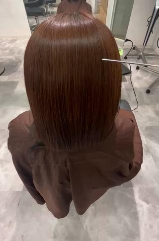 HAIR＆MAKE EARTH元住吉所属・美髪の神様 髪質改善特化掛川大輝のヘアスタイル