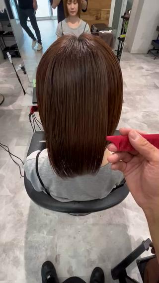 HAIR＆MAKE EARTH元住吉所属・美髪の神様 髪質改善特化掛川大輝のヘアスタイル