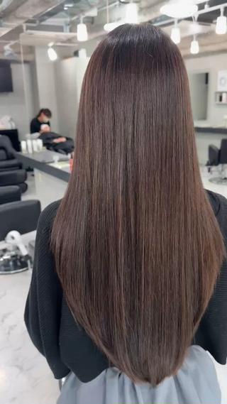 ロング Endearing 銀座/レイヤーカットのヘアスタイル