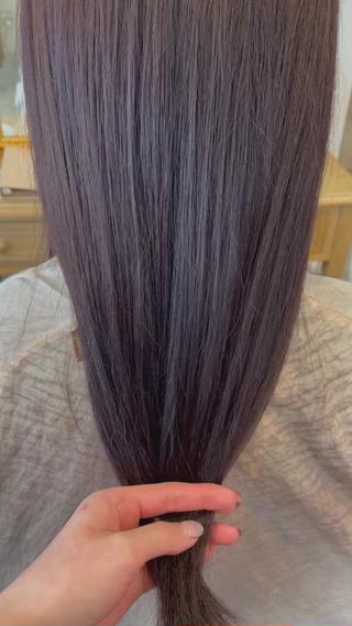 ロング カラー 髪質改善/縮毛矯正 /青山　早希🐾のヘアスタイル