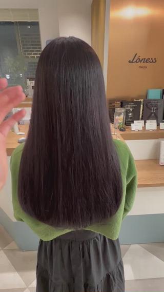 ロング カット無料| 青山 |髪質改善のヘアスタイル