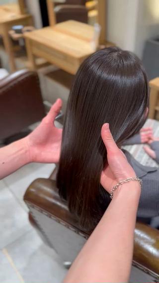 ロング カット無料| 青山 |髪質改善のヘアスタイル