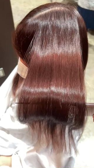 cure船橋店所属・『美髪育成』田中 詩恩のヘアスタイル