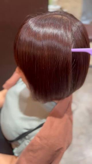 ショート 『美髪育成』田中 詩恩のヘアスタイル