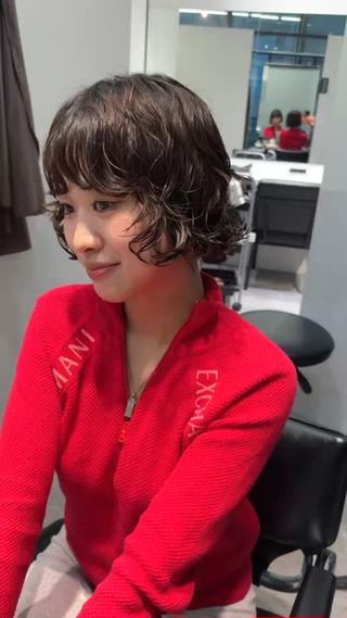ショート パーマ 🌿【パーマ美容師】 カイチ🌿のヘアスタイル
