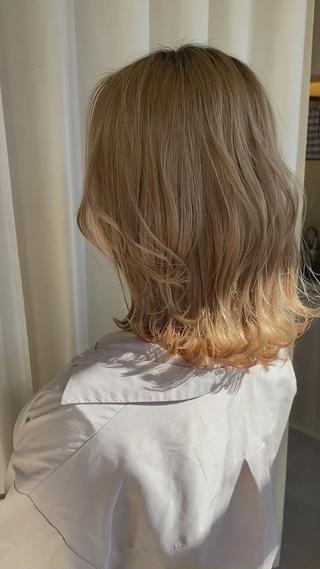 ミディアム hairdressing salon　mulum所属・代表Masa 久屋大通駅30秒のヘアスタイル