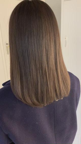 セミロング grow所属・和田 拓也のヘアスタイル