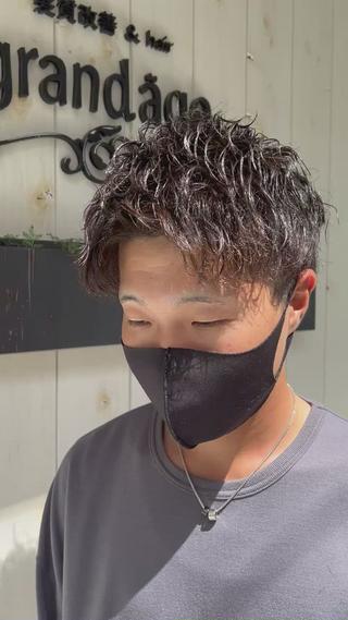 ショート メンズ メンズ特化美容師 井上大輔のヘアスタイル