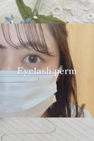 まつげパーマ上下♡
上:フラットタイプ
下:カールタイプ