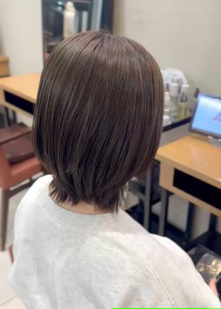 ミディアム カラー 🌈透明感カラー/レ イヤー/Nana🌈のヘアスタイル