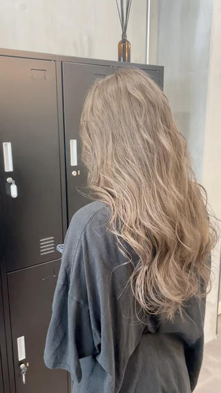 ロング カラー ALLEN hair 梅田店のヘアスタイル