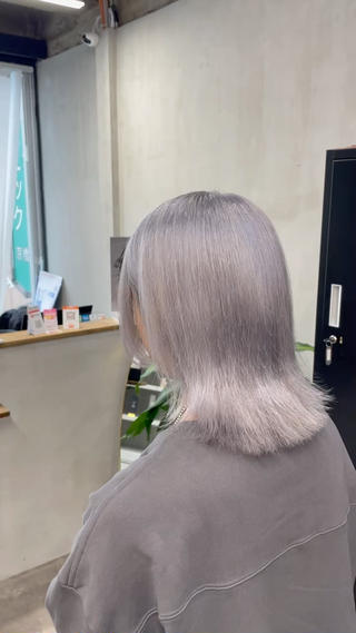 ミディアム ALLEN hair 梅田店のヘアスタイル