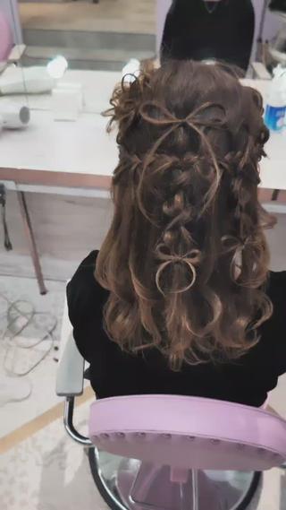 全て髪の毛で作らせていただいております