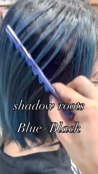 ミディアム Q.HairLab所属・メンズパーマ&透明感 カラー特化谷村のヘアスタイル