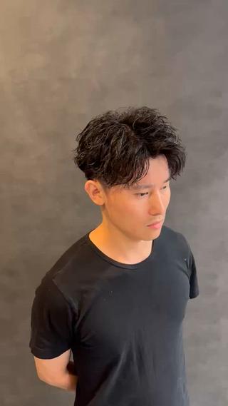 ショートマッシュ 
アップバングツイスパ️