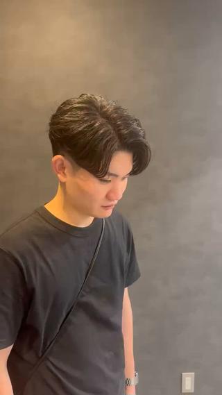 ショートセンターパート
カットのみ