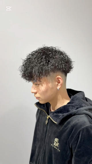 ショート パーマ メンズ Riganuts池袋 Hayato✂︎のヘアスタイル
