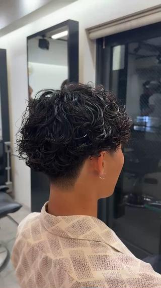 パーマ 小川 廉太朗のヘアスタイル