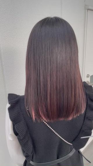 セミロング 髪質改善特化✨ 尾登 啓介のヘアスタイル