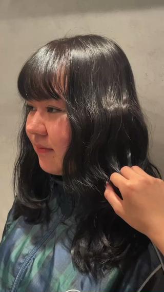 セミロング カラー Amery kanazawahakkei所属・Luna ☾ ໋のヘアスタイル