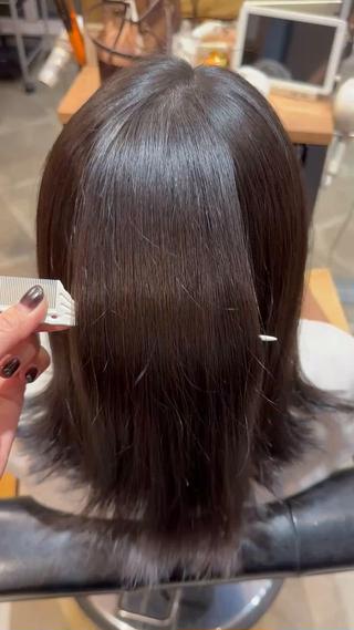 縮毛矯正で艶々サラサラ髪に 