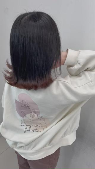 ミディアム カラー ⭐️無料!カット モデル募集⭐️夕貴のヘアスタイル