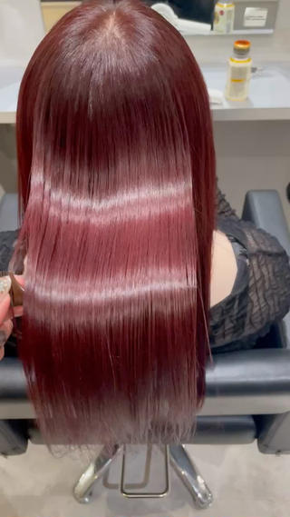 セミロング 髪質改善×透明感× 艶髪🥀HIYORIのヘアスタイル