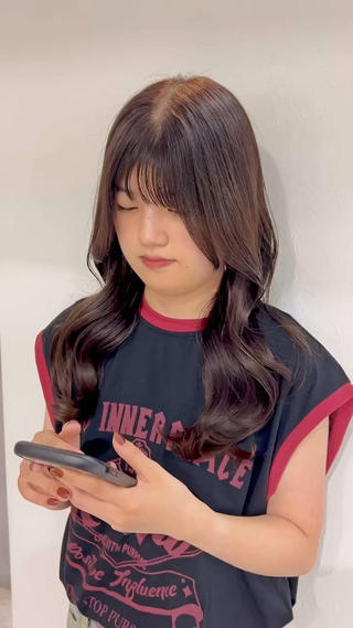 ロング カラー piLLon所属・piLLon kaoriのヘアスタイル