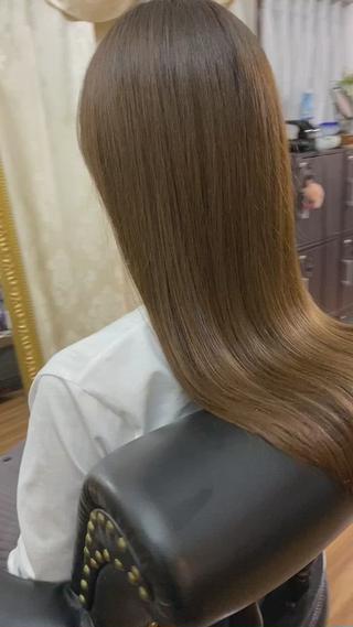 ロング カラー GOLD BLACK所属・究極の艶髪! 艶神!大矢祥央のヘアスタイル