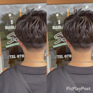 ショート Snaly カラー特化ページのヘアスタイル