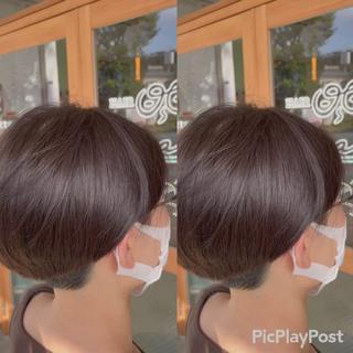 ショート カラー Snaly カラー特化ページのヘアスタイル