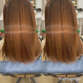 ロング Snaly カラー特化ページのヘアスタイル