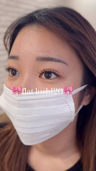 バインドロック　束感マツエク　ワンホンデザイン施術可能店舗です 