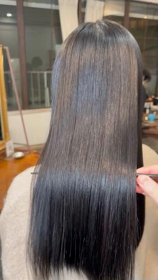 ロング カラー 🔆髪質改善 透明感 カラー🔆佐々木貴仁のヘアスタイル