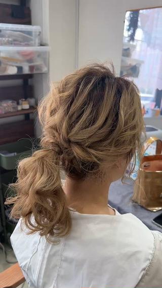 ミディアム 山室 敬義のヘアスタイル