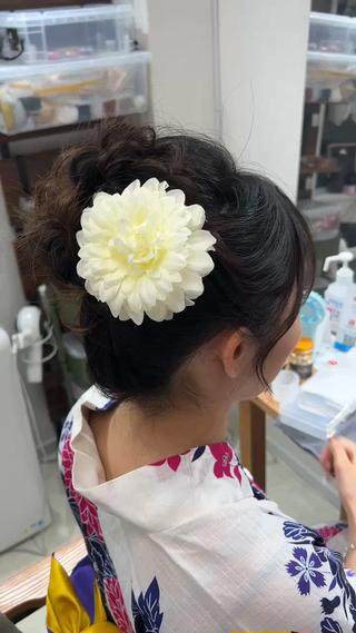 ロング ヘアアレンジ 山室 敬義のヘアスタイル