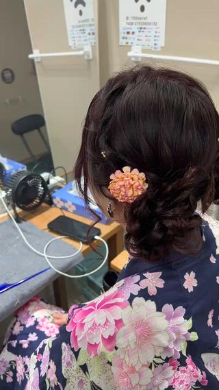 ロング ヘアアレンジ 山室 敬義のヘアスタイル