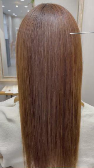 セミロング カラー 池田 雄太 ✨美髪縮毛矯正✨のヘアスタイル