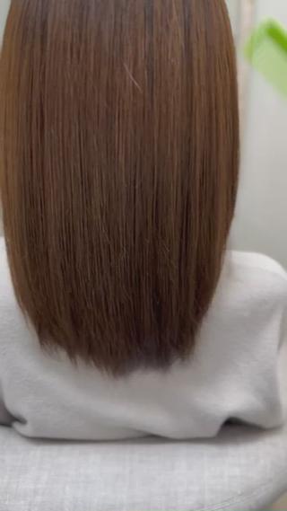 セミロング カラー パーマ 池田 雄太 ✨美髪縮毛矯正✨のヘアスタイル