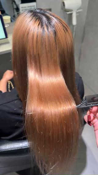 セミロング SOL しゅのんのヘアスタイル