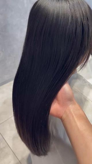 ロング 原宿/プルエ ク/上品カラー/そらのヘアスタイル