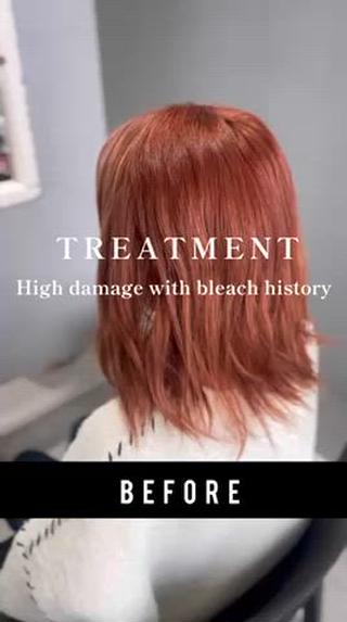 ミディアム 🖤美髪師🖤 縮毛矯正🥀emiのヘアスタイル