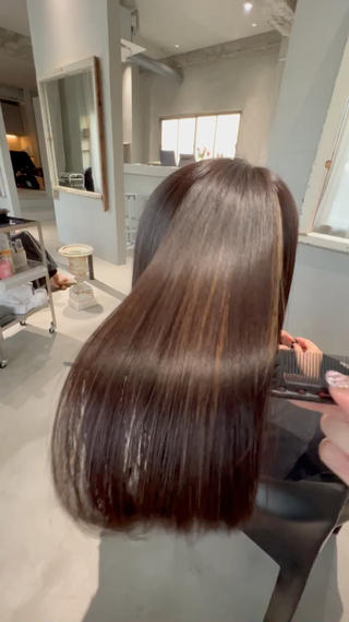 セミロング 🖤美髪師🖤 縮毛矯正🥀emiのヘアスタイル