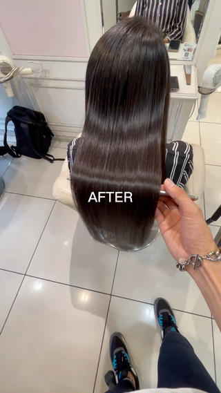 ロング 高橋 佑のヘアスタイル