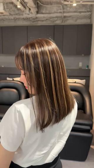 ベース7トーン
ベージュハイライト♡
